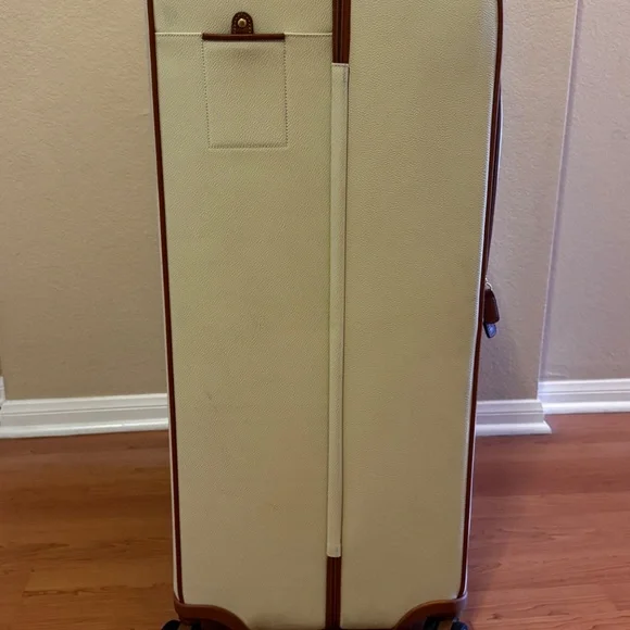 BRIC’S Firenze Designer Luggage – 32” Large Spinner Cream Color, USED - Picture 9 of 15
